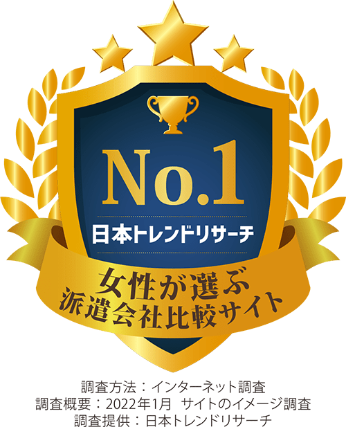 NO.1女性が選ぶ派遣会社比較サイト