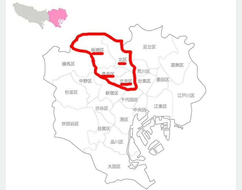 東京池袋 地図