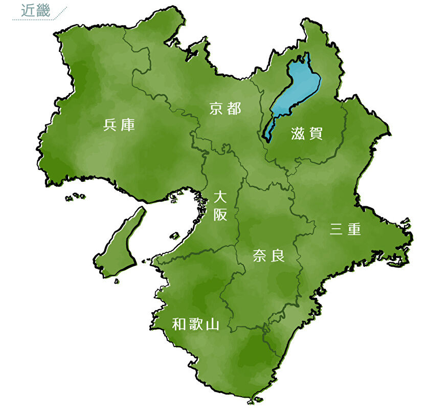 近畿 地図