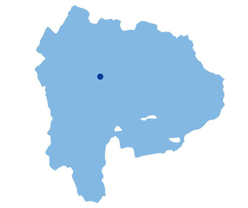 山梨県 地図