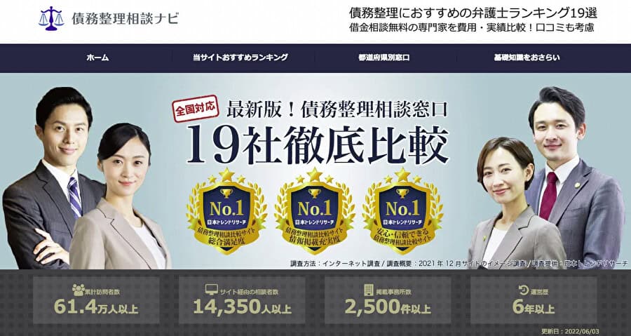 債務整理相談ナビ(青空ブランド))